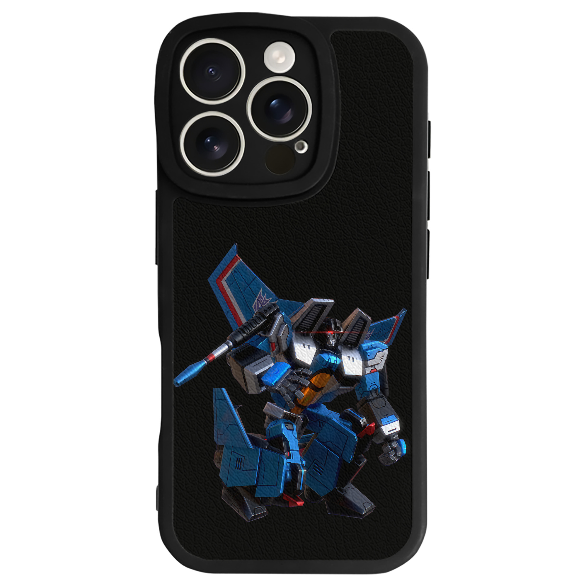 （画像用） Transformers トランスフォーマー 【iPhone 16シリーズ対応】シリコンスマホケース（レザー調） 材質：シリコン